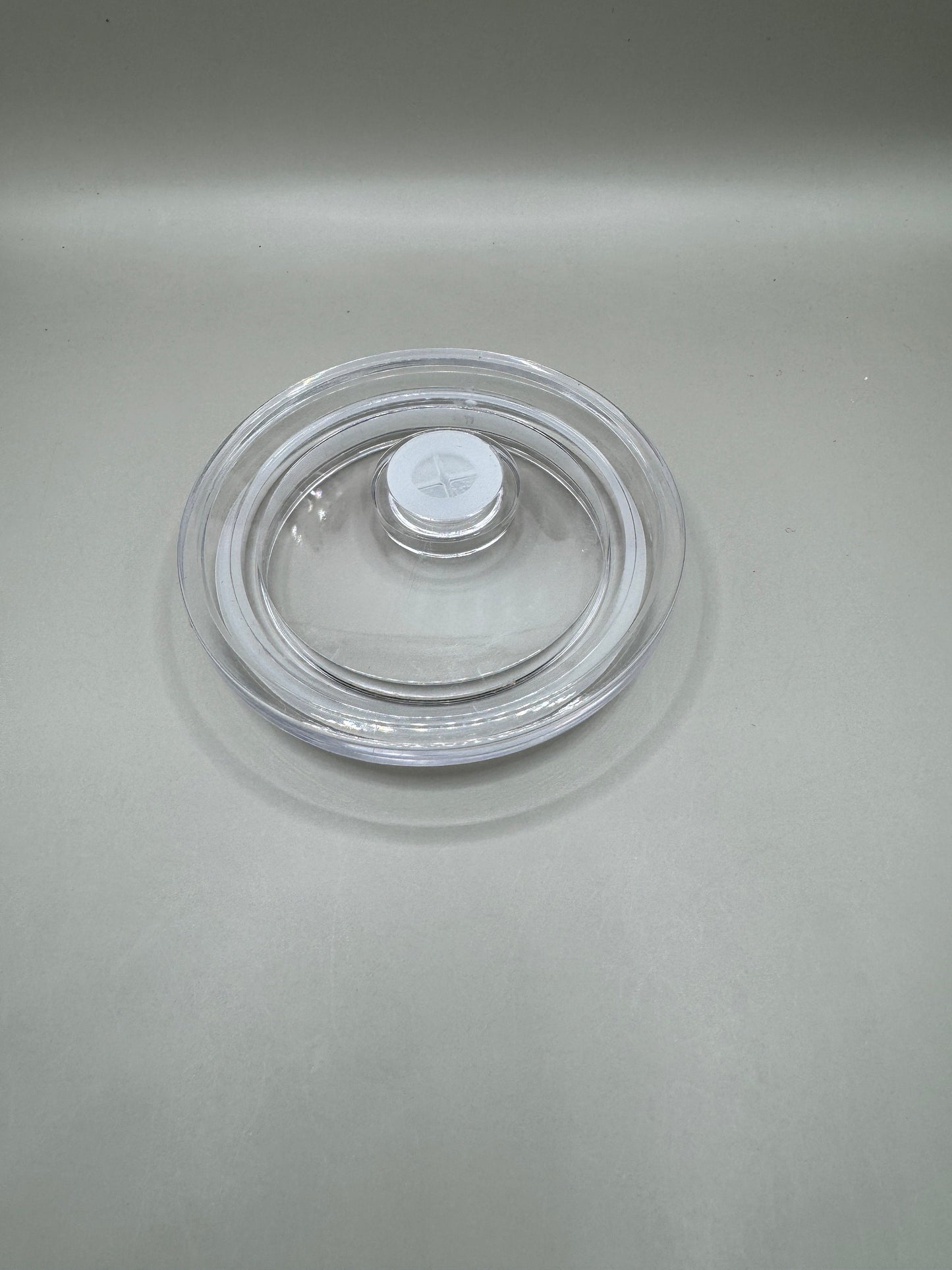 16 oz. Libbey Glass Plastic Lid